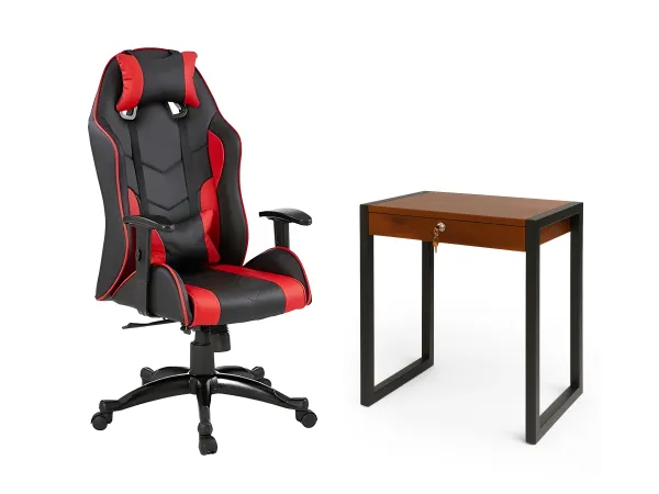 Crest Study Table with ProXtreme Gaming Chair